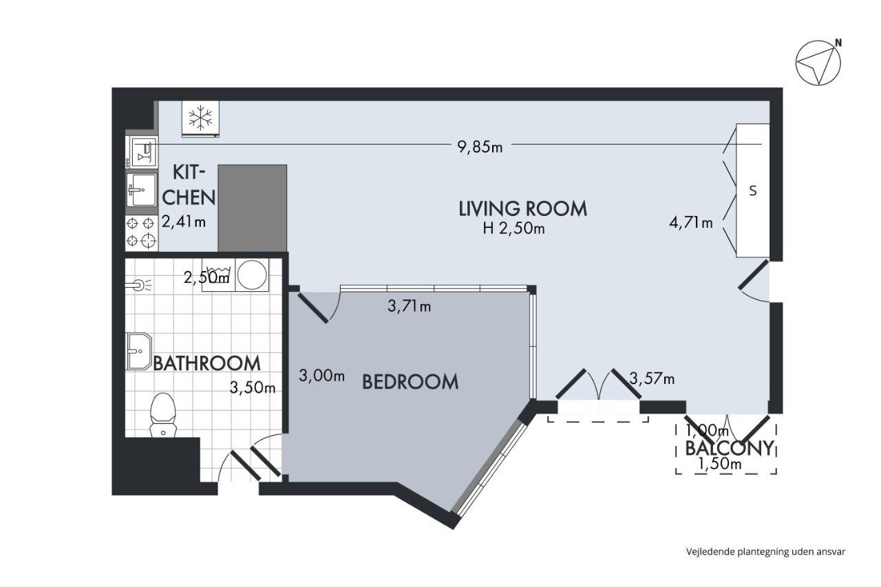 Sanders City - Popular One-Bedroom Apartment In The Lovely Capital Kopenhaga Zewnętrze zdjęcie